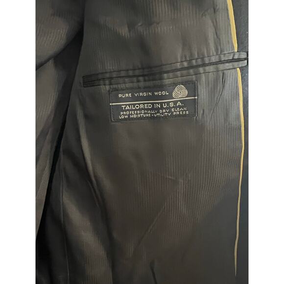 Austin Reed of Regent Street Pure Virgin Wool Pinstripe Blazer Sport Coat Jacket - Picture 4 of 8